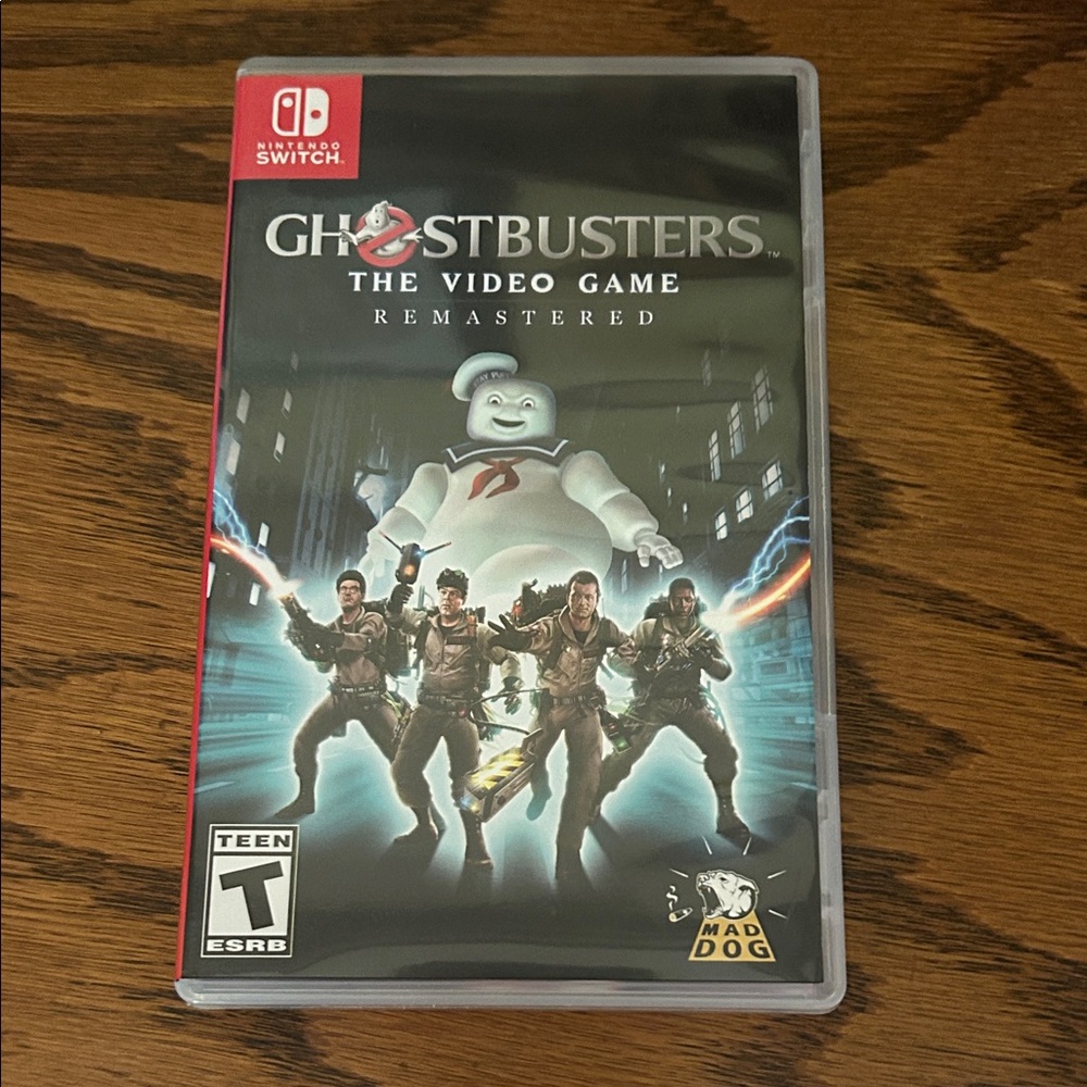 Nintendo Switch Ghostbusters Remastered - Red Case